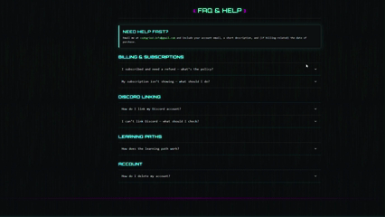 Blog, FAQ, and subscription updates preview